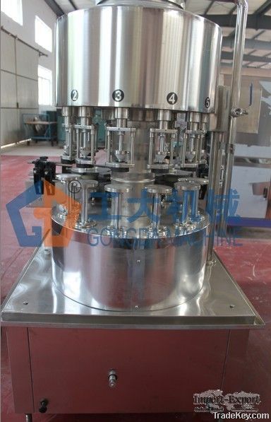 Cans isobaric filling machine