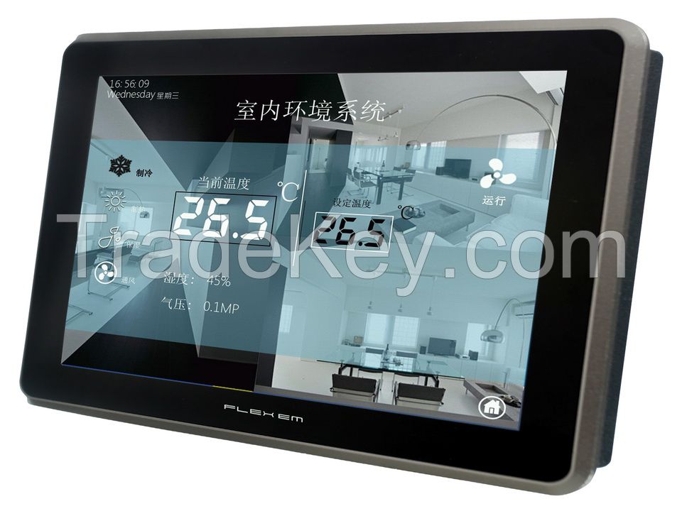10' Multi-touch Capacitive HMI High Brightness High Resolution 1024*768 IPS