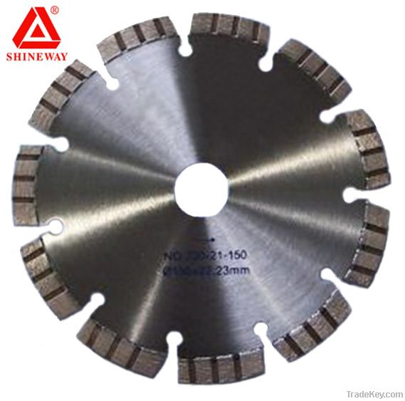 150mm Laser Turbo Saw Blade for Stone and Concrete