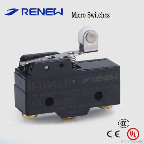 Types of electical micro switch
