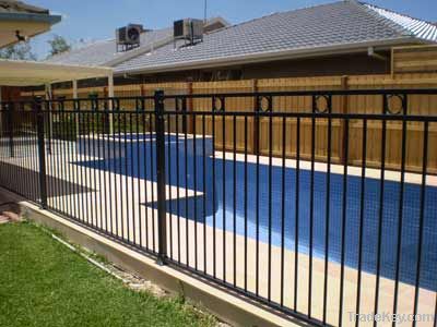 Swimming pool fence 2