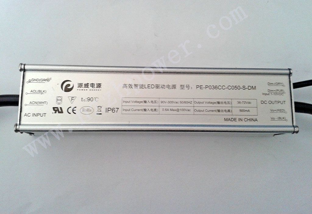 30W LED Driver/applied to LED Street light, LED tunnel light