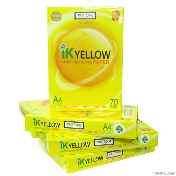 IK YELLOW A4 PAPER 80GSM 450 SHEET