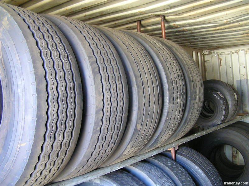 Good quality second hand truck tires