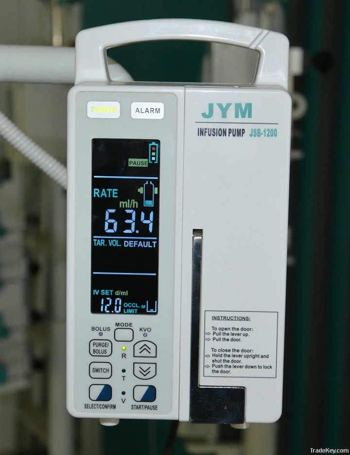 potable infusion pump, hotsale infusion pump, peristaltic infusion pump,