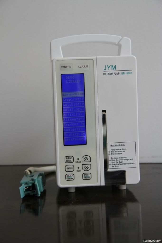 JSB-1200 Infusion pump with drug library marked CE