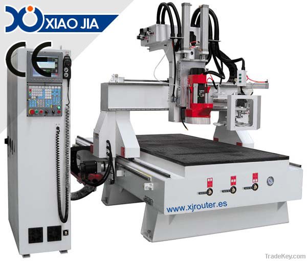 Multi-function woodworking CNC Router XJ1325H ATC