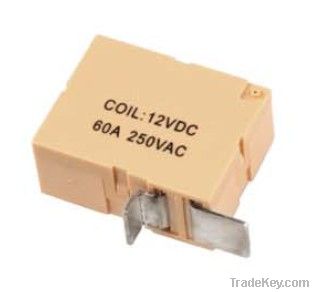 Electric High-Power Latching Relay HRT1-60A 1B 60A/250VAC