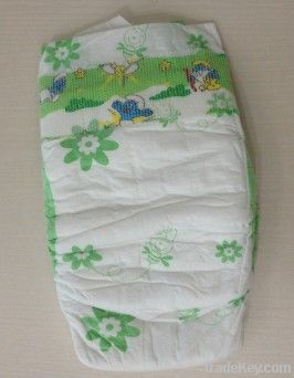 2013 New & Super soft clothlike baby diaper with velcro tapes