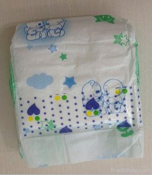 Printed  disposable baby diaper /nappy