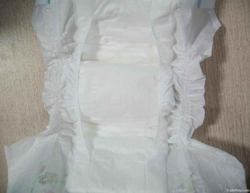 Pe cheap disposable baby diapers /in bales
