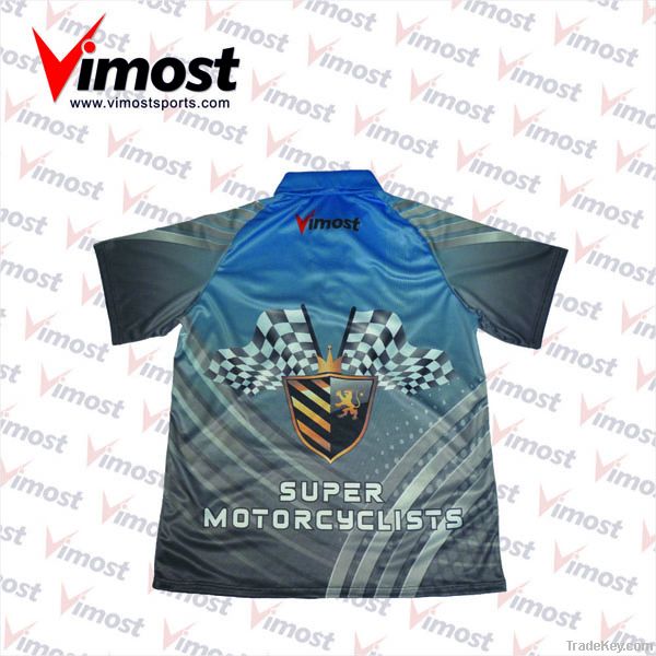 motorcycling apparel with short sleeves