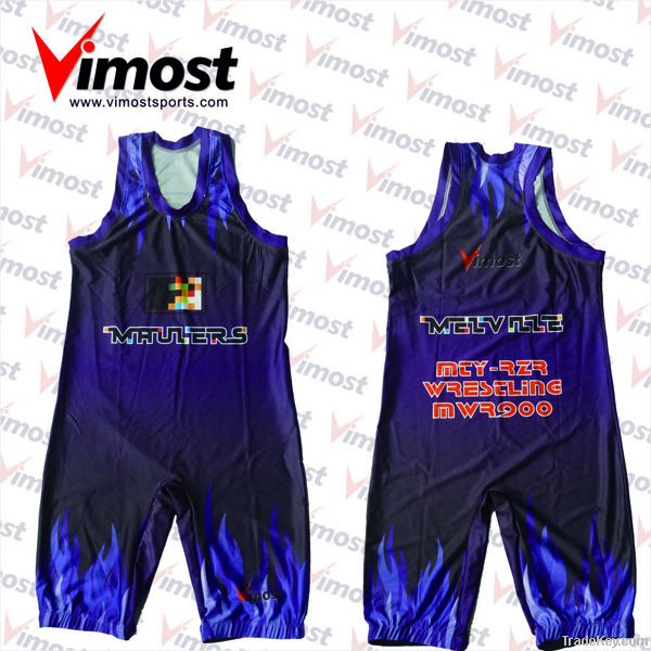 sublimation wrestling singlet