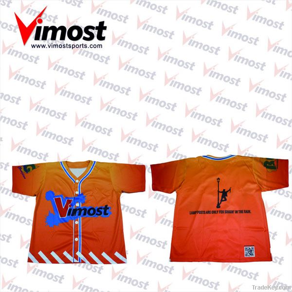 sublimation baseball shirts