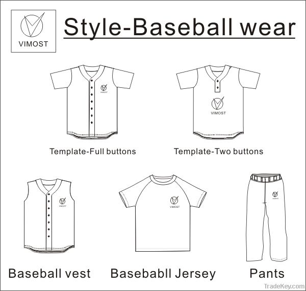 custom sublimation baseball tops