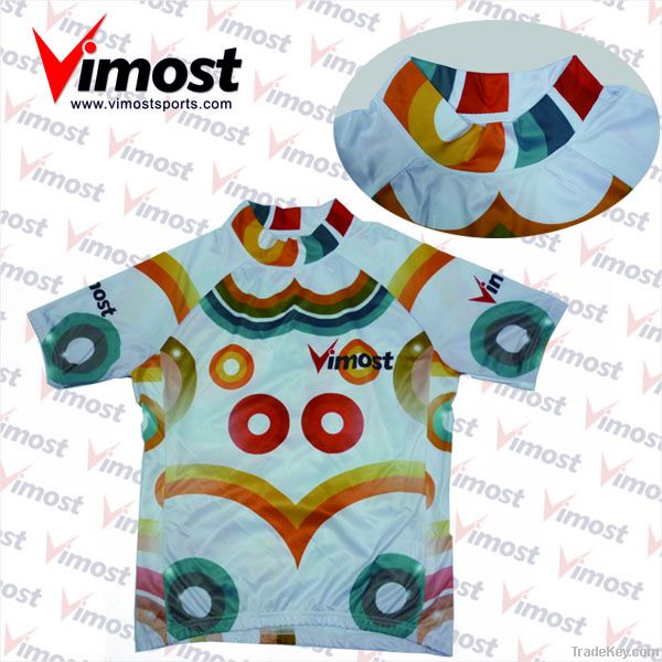 Custom sublimation print cycling jersey