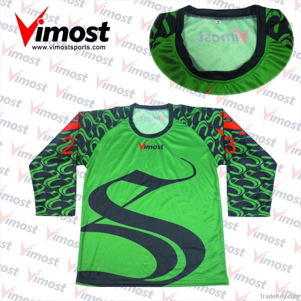 Custom sublimation print soccer jersey