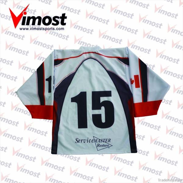 dye-sub ice hockey jersey/100% polyester/custom made