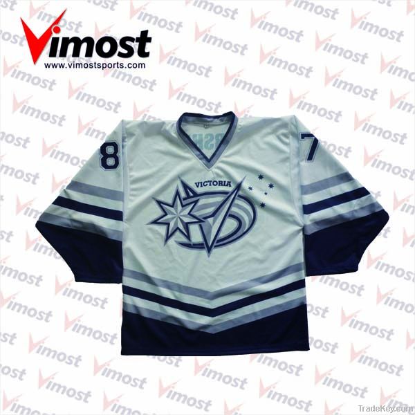 dye-sub ics hockey jersey/100% polyester/custom made