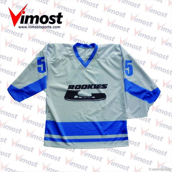 dye-sub ice hockey jersey/100% polyester/custom made