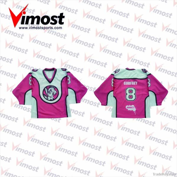 Dye-sub Ice Hockey Jersey/100% Polyester/custom Made