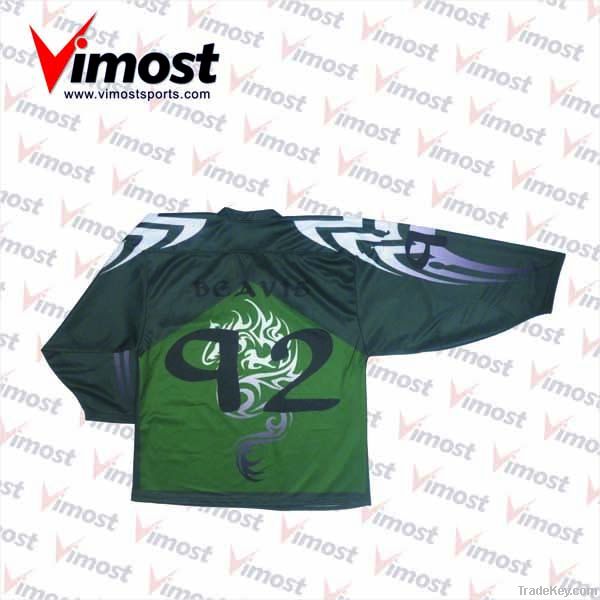 dye-sub ice hockey jersey/100% polyester/custom made