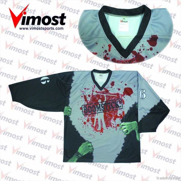 dye-sub ice hockey jersey/100% polyester/custom made