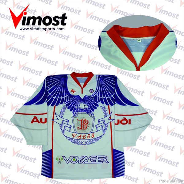 dye-sub ice hockey jersey/100% polyester/custom made