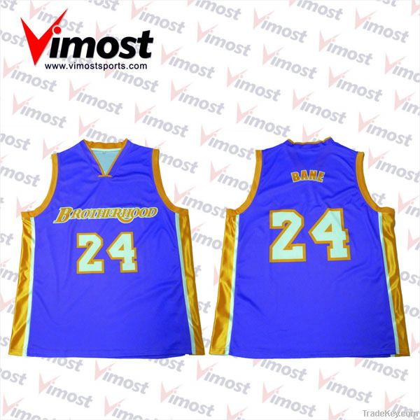 custom basketball jersey/sublimation print