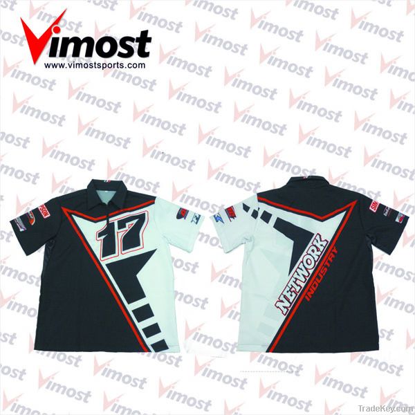 custom 100% polyester motorcycle shirts