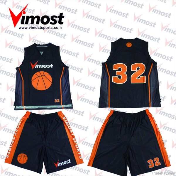 sublimation man's basketball top