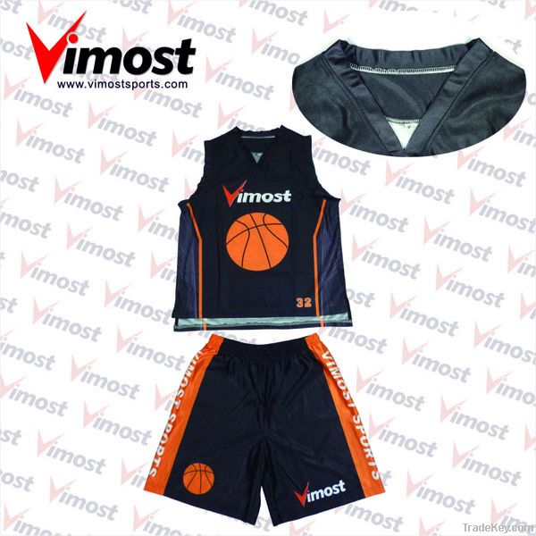 sublimation man's basketball top