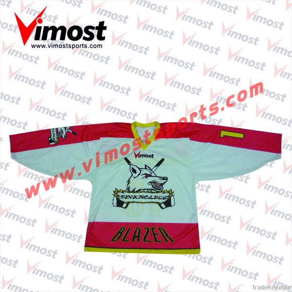 custom  ice hockey wear, jersey, pants, team uniform supplier