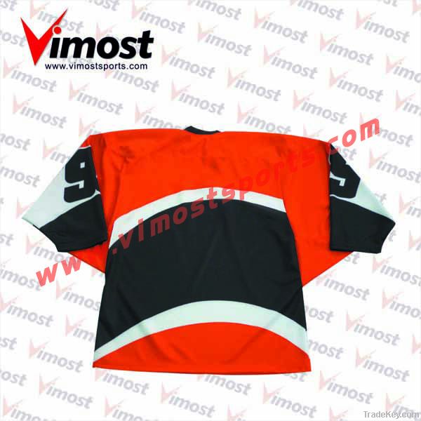 custom ice hockey jersey, team uniform with sublimated, OEM