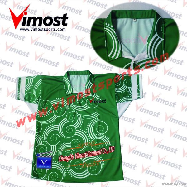 custom men rugby wear, rugby jersey with sublimation