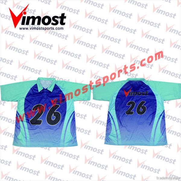 Custom cricket playing shirt