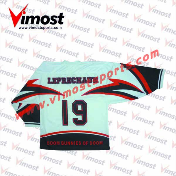 100%polyester ice hockey jersey