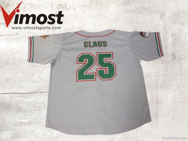 hot sale custom baseball jersey with sublimation