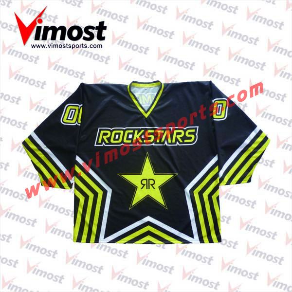 Custom Star Hockey Jersey