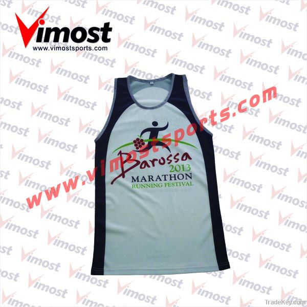 custom running singlet