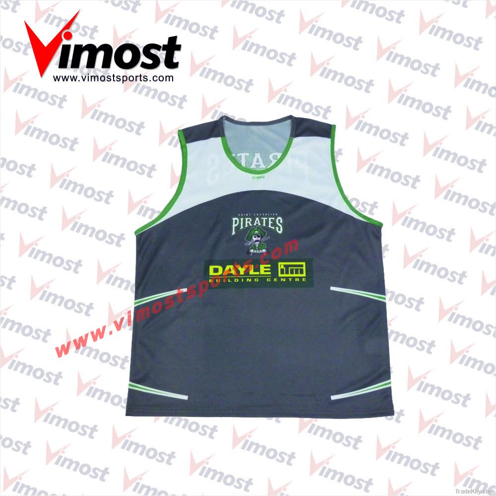 custom running singlet