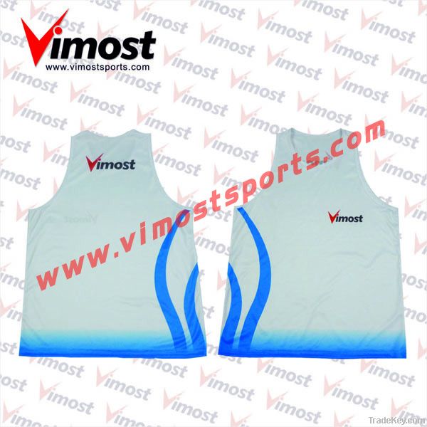 custom running singlet