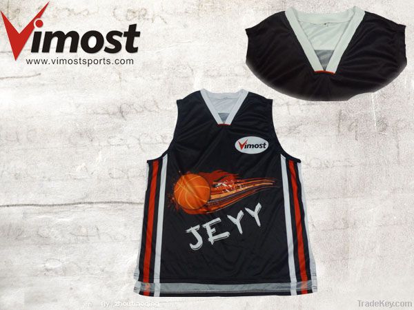 custom  basketball uniform with sublimation , OEM