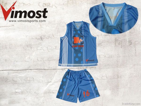 OEM custom basketball uniform , unique design