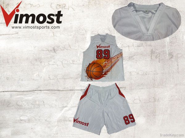OEM custom basketball uniform hot sale