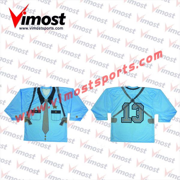 Dye-sub ice hockey jersey design