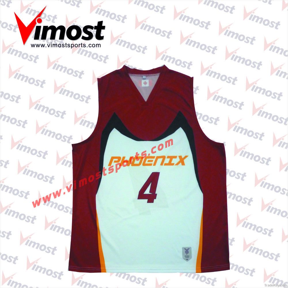 Custom basketball jersey