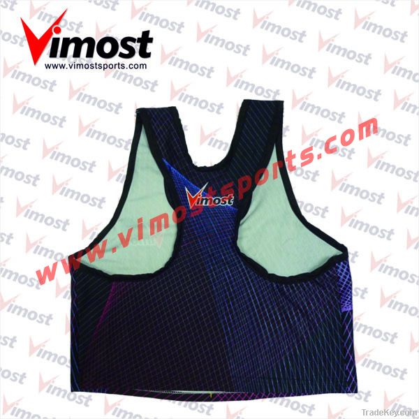 custom vest, running singlet