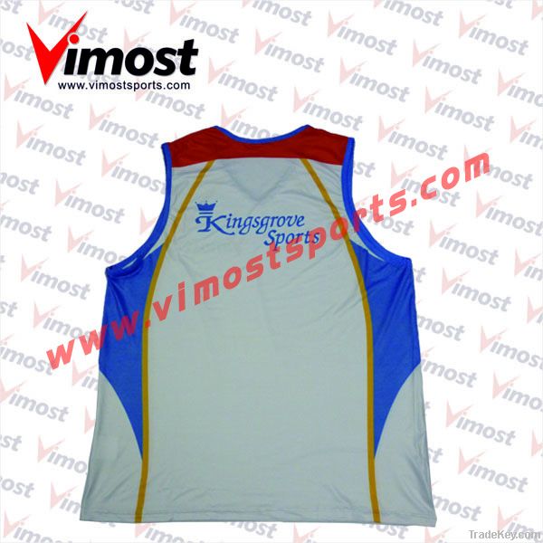 custom running singlet, sports vest