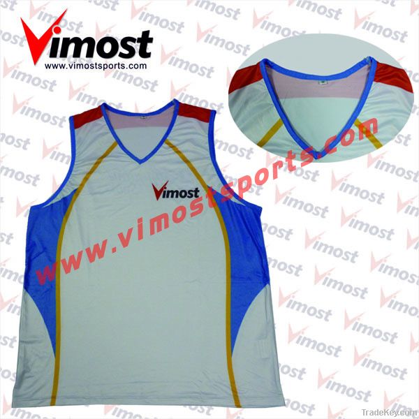 custom running singlet, sports vest